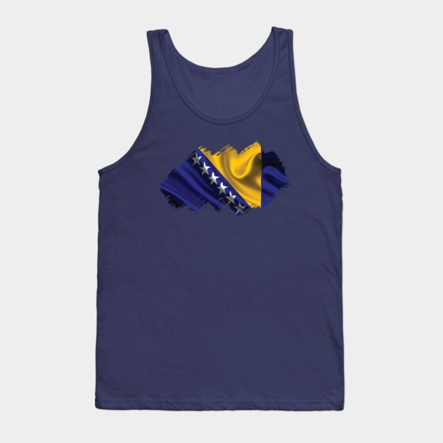 Flag of Barbados Tank Top by Teemperor